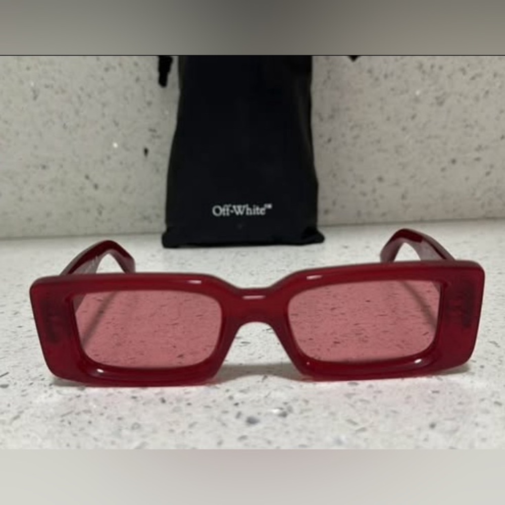 Off-White Bold Red Eyewear